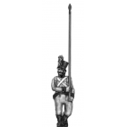 German fusilier standard bearer, shako