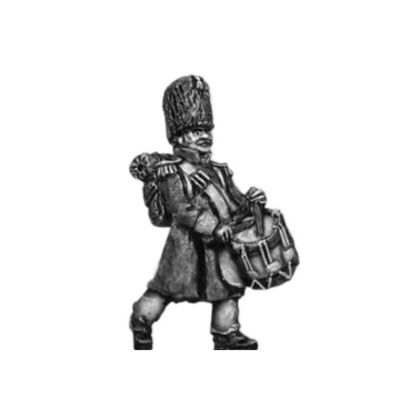 Chasseur of the Guard drummer, greatcoat