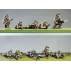 Infantry section, windproofs, kneeling and prone