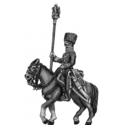 Chasseur a cheval de la garde (later uniform) Eagle Bearer