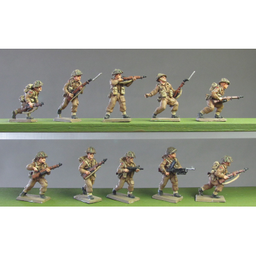 Infantry section, advancing
