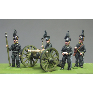 Horse Artillery Crew, Waterloo