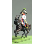 Mounted officer, cocked hat