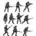 BEF Infantry, advancing