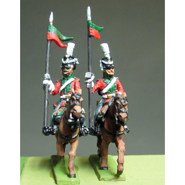 Saxon chevauxleger lancers