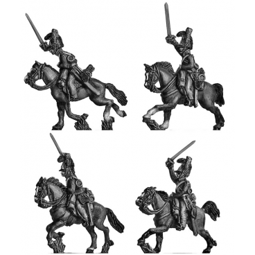 British Household Cavalry Troopers charging