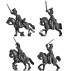 British Household Cavalry Troopers charging