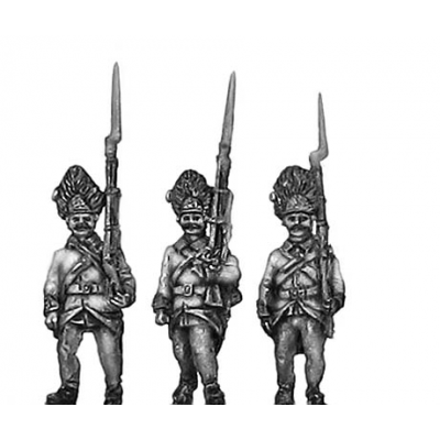 Hungarian grenadiers marching