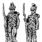 German fusiliers, helmet, order arms