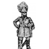German grenadier officer, standing