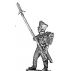 Colour guard sergeant, with spontoons