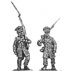 Landwehr, marching