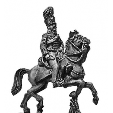 Prussian ADC Officer in Hussar uniform