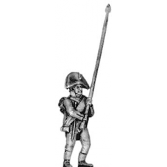 Musketeer standard bearer, bicorne