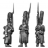 Grenadier, shako, greatcoat, march-attack
