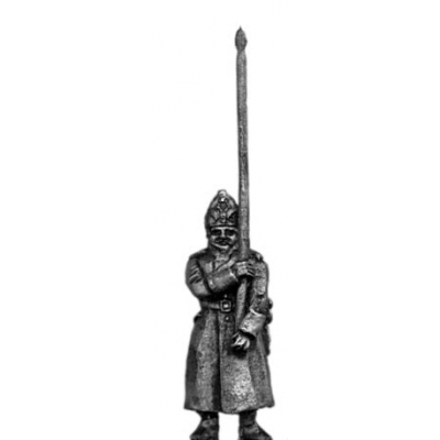 1805-11 Fusilier standard bearer in greatcoat