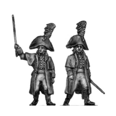 Musketeer officer, greatcoat 