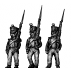 Young Guard, 1814 uniform, marching 