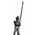 Young Guard Standard Bearer, 1814 uniform 