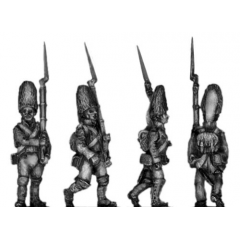 Grenadier, fur cap, marching