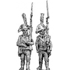 1805 Light infantry, marching