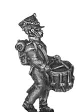Light infantry drummer