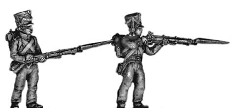 Light infantry fusilier skirmishing