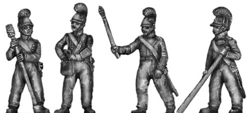 Foot artillery crew