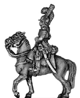 1st Regiment, Chevaulegers officer