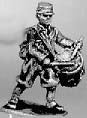Zouave Drummer in kepi
