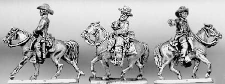 Mounted Officer in hat