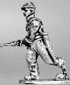 Trooper dismounted running