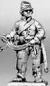 Trooper dismounted horse holder