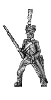 Line chasseur, habit-long, carbine