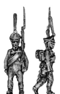 Guard infantry shako march-attack