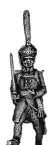 Guard infantry officer shako