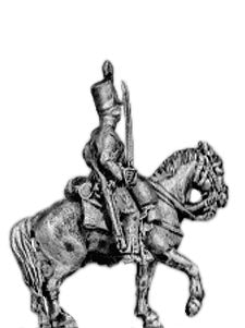 Dragoon watering cap overalls sword sheathed