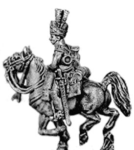 Dragoon trumpeter in turban