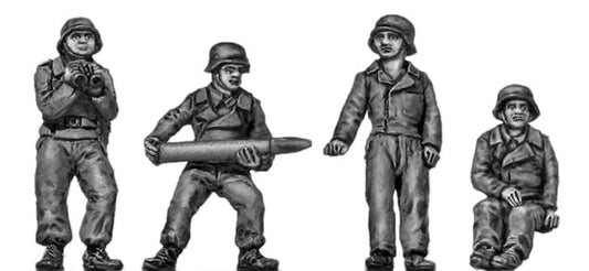 Panzer Jaeger crew helmets