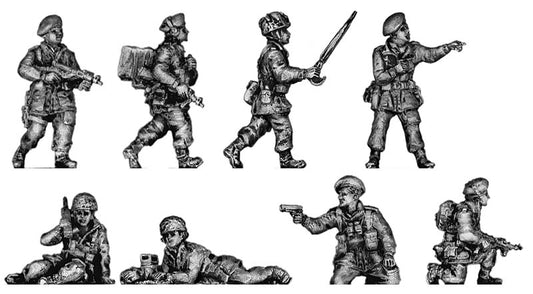 Airborne officers and radios