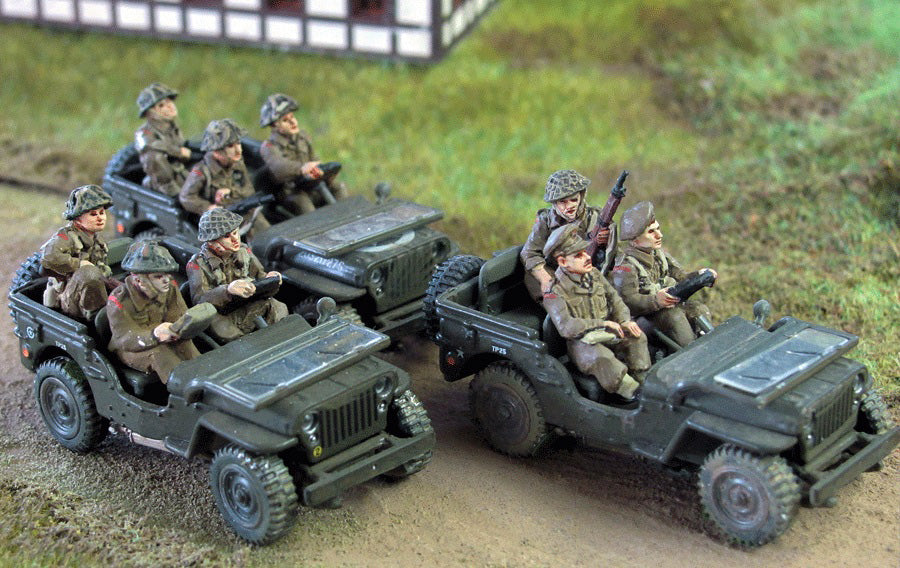 British infantry for jeeps