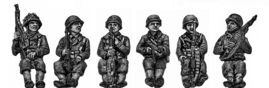 Armoured infantry seated set 2