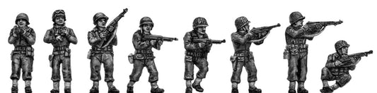 Armoured infantry in action