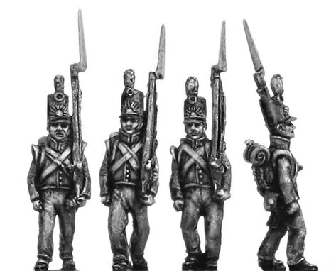 Dutch militia flank marching