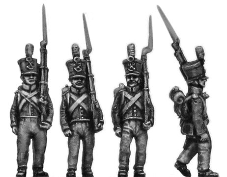 Chasseur / Jaeger marching
