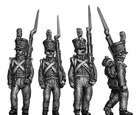Chasseur / Jaeger flank marching