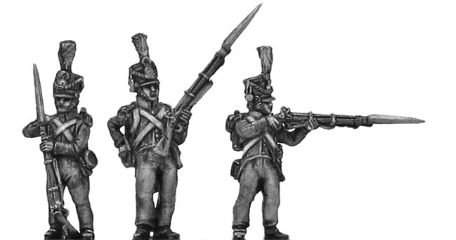 Orange Nassau 28th Regiment firing and loading