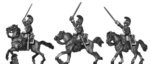 Belgian Carabinier charging