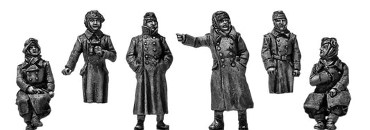 German Panzertruppen 1941-42 in greatcoats