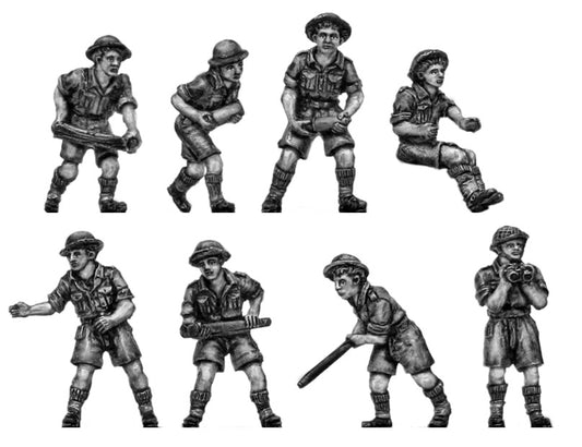 British 25pdr crew – North Africa